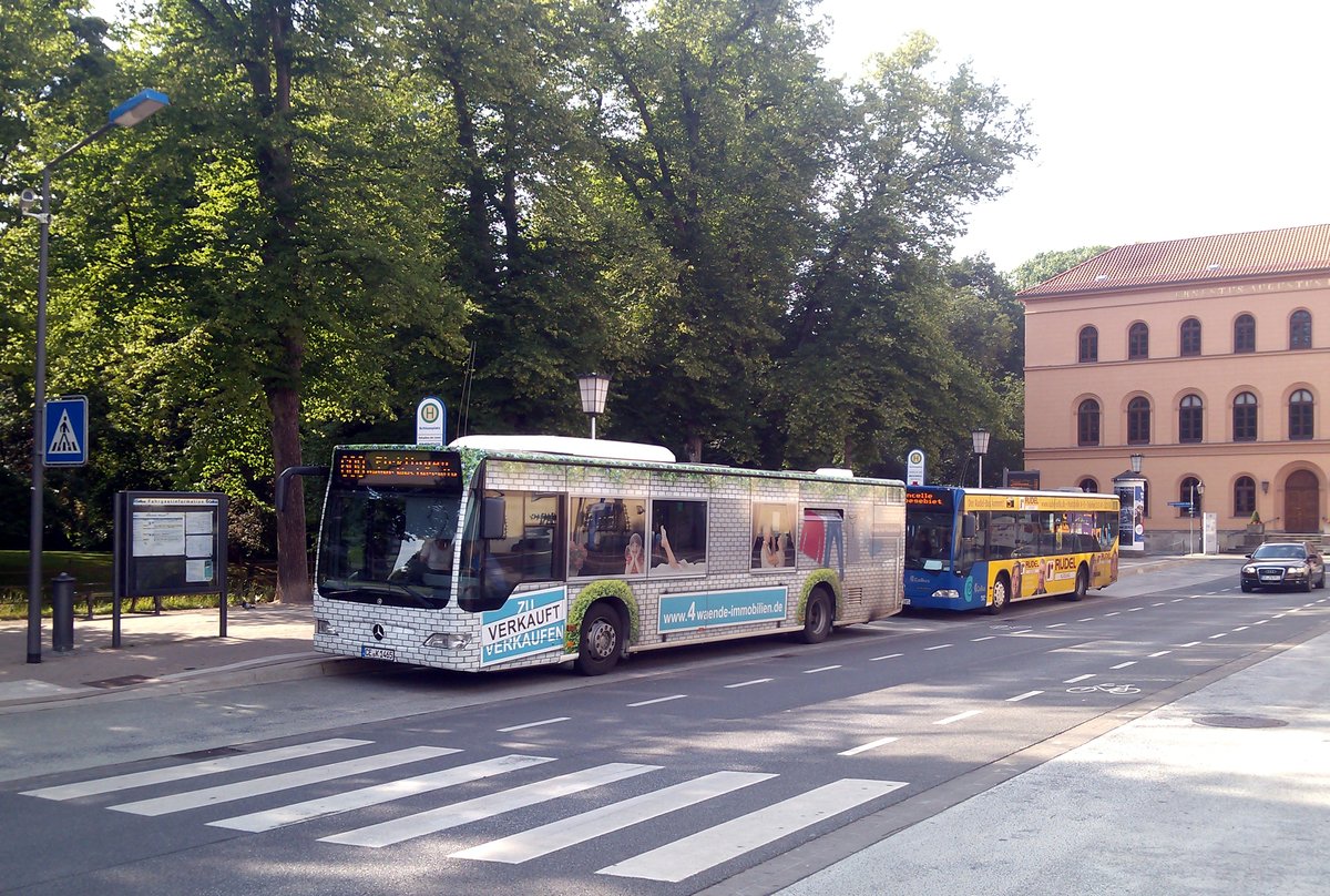Dieser Bus wurde aufgenommen am Schlossplatz in Celle als Linie 600 am 18.06.2016