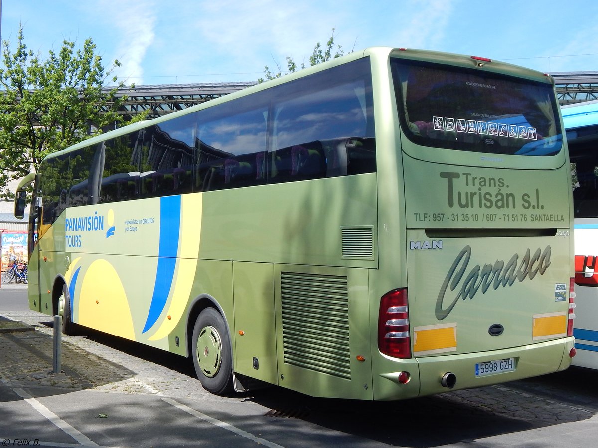 Farebus Califa von Transportes Turisan S.L. aus Spanien in Berlin am 11.06.2016
