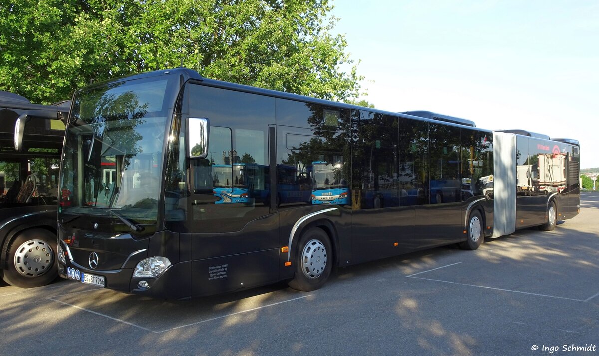 GR Omnibus (Filder.Express) aus Ostfildern | ES-ST 7966 | Mercedes-Benz Citaro 2 G | 06.07.2017 in Neuhausen auf den Fildern