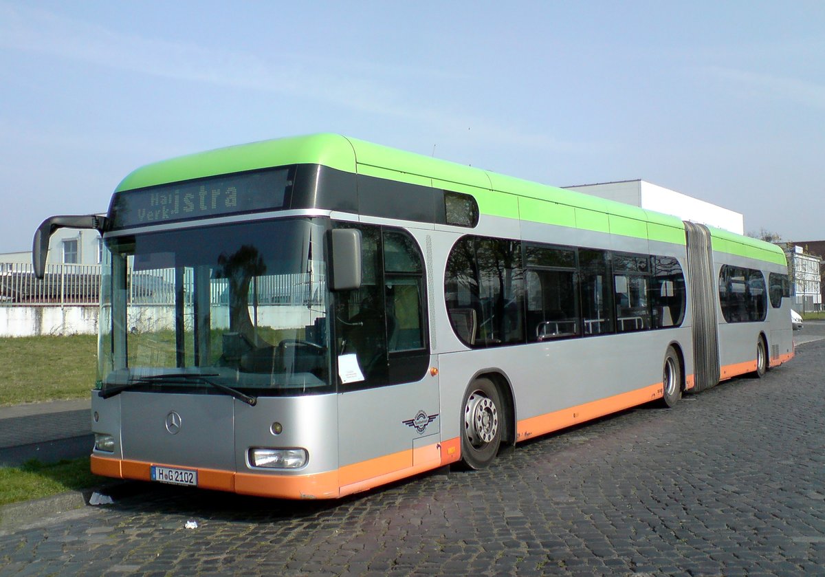 Hartmann Bus im Busdepot am Alten Flughafen in Hannover am 01.04.2014