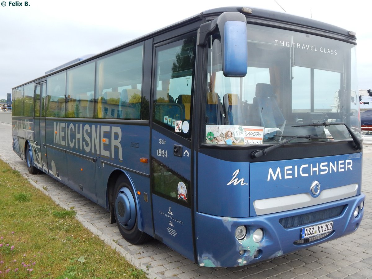 Irisbus Axer von Meichsner aus Deutschland im Stadthafen Sassnitz am 26.05.2016