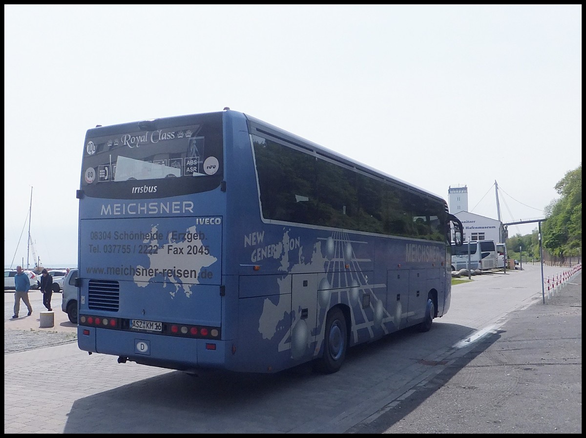 Irisbus Iliade von Meichsner aus Deutschland im Stadthafen Sassnitz am 25.05.2013