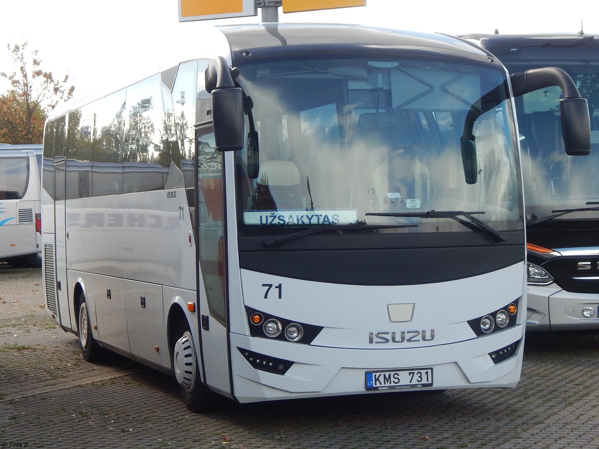 Isuzu Visigo von UAB Druskininkų autobusų parkas aus Litauen in Hannover am 24.09.2018