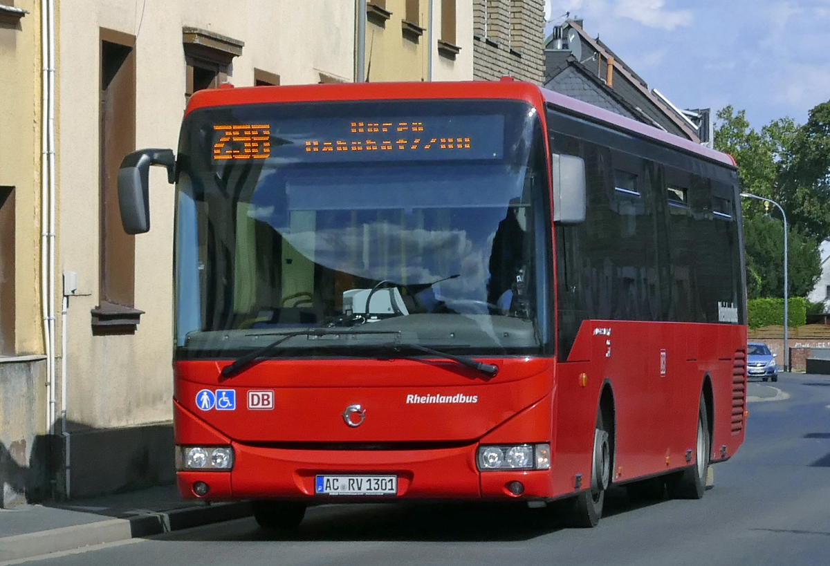 Iveco-Irisbus Crossway der DB Rheinlandbus, AC-RV1301 bei Zülpich - 10.09.2019