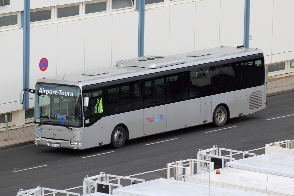 Iveco Stadtbus in Düsseldorf am Flughafen 1.2.2019
