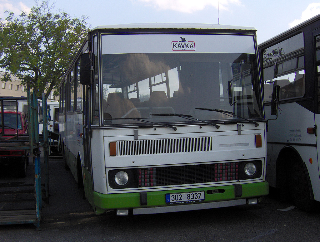 Karosa C734 in Prag-Čestlice. (20.7.2007)