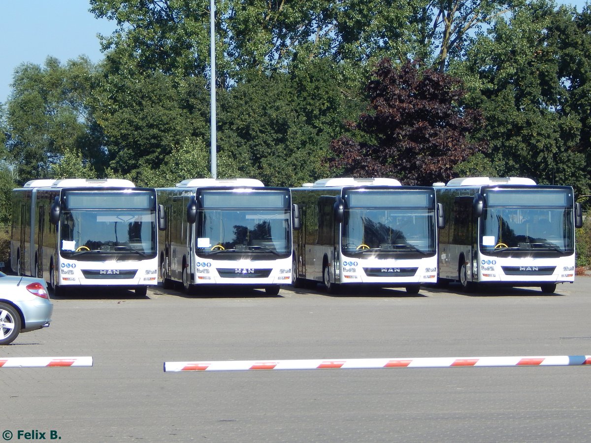 MAN Lion's City von Regionalbus Rostock in Güstrow am 13.09.2016 