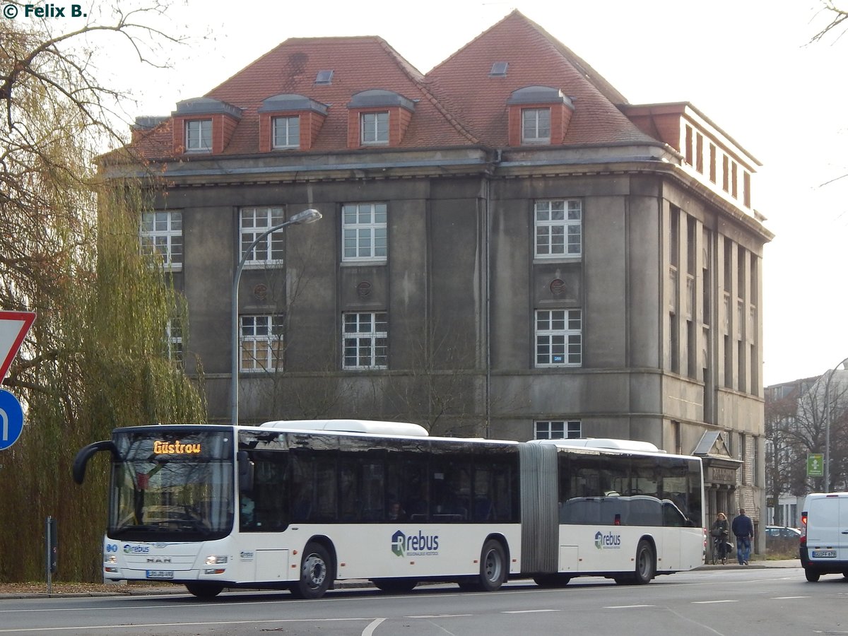 MAN Lion's City von Regionalbus Rostock in Güstrow am 23.11.2016
