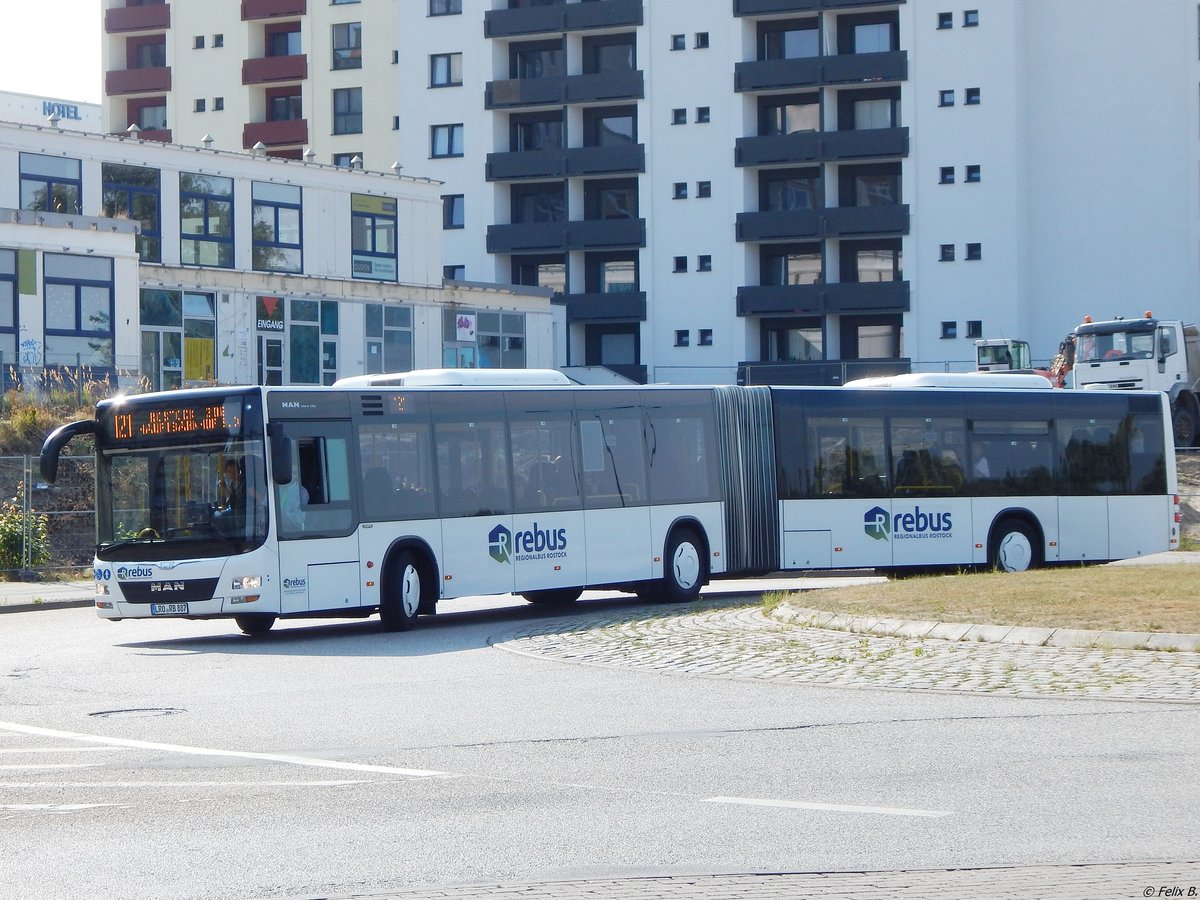 MAN Lion's City von Regionalbus Rostock in Rostock am 19.08.2018
