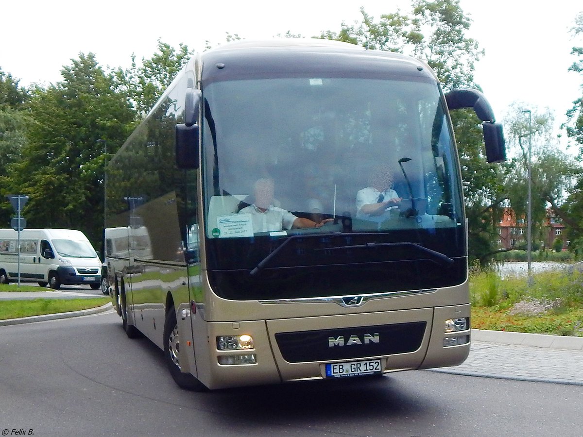 MAN Lion's Coach von Geißler-Reisen aus Deutschland in Stralsund am 21.07.2017