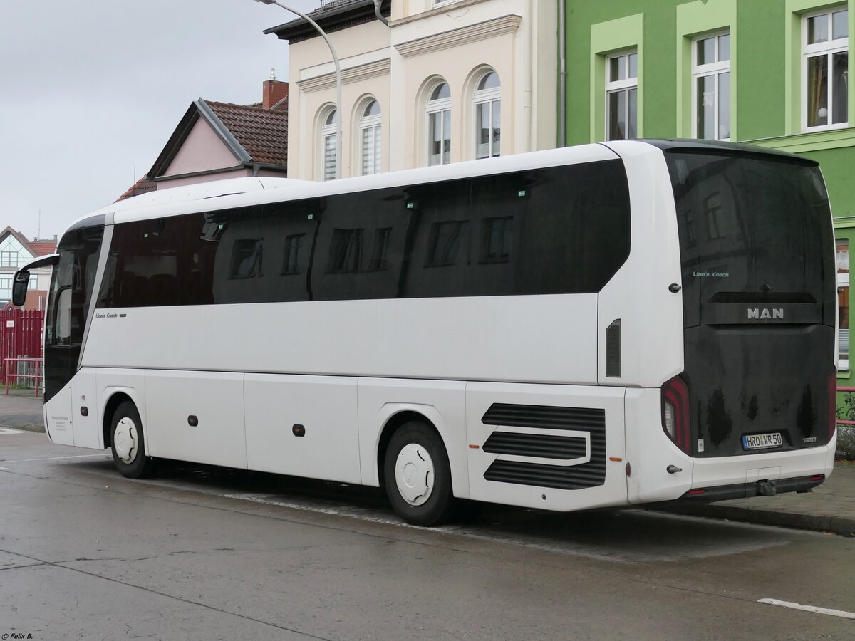 MAN Lion's Coach von Westphal-Reisen aus Deutschland in Neubrandenburg am 10.10.2020