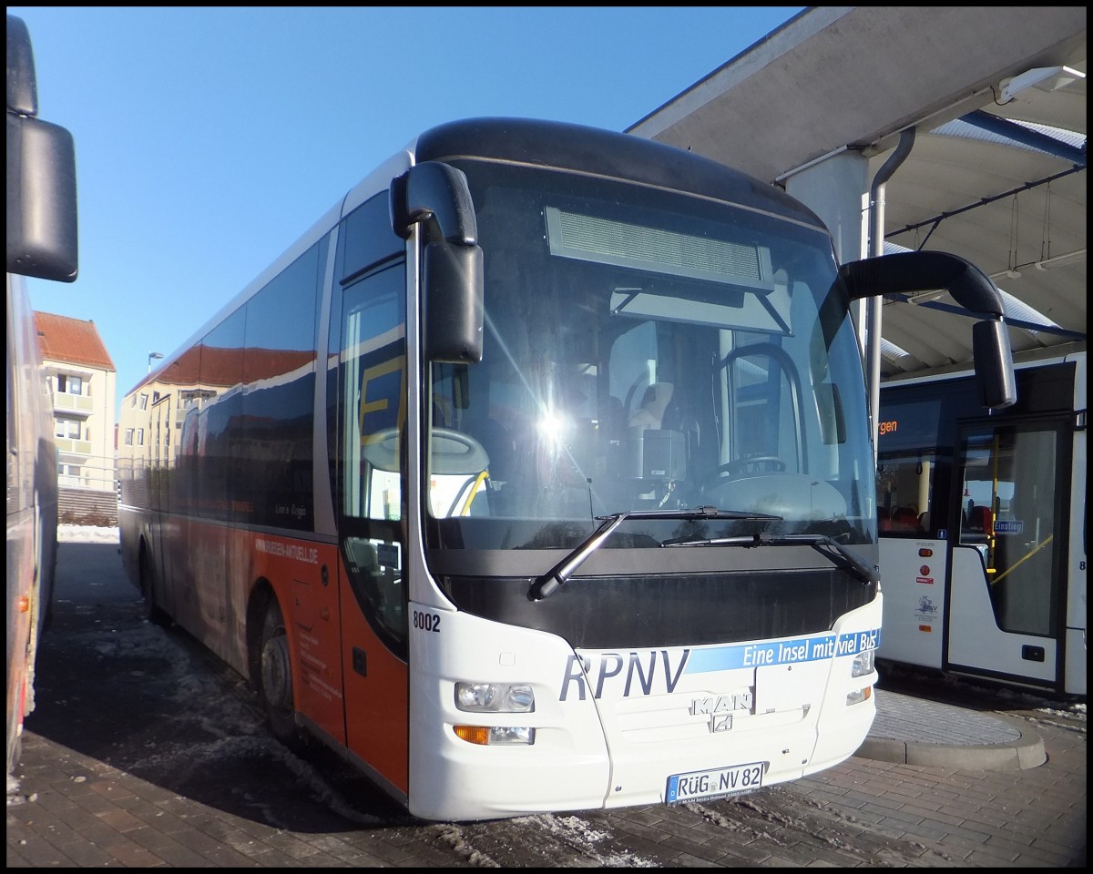 MAN Lion's Regio der RPNV in Bergen am 13.03.2013