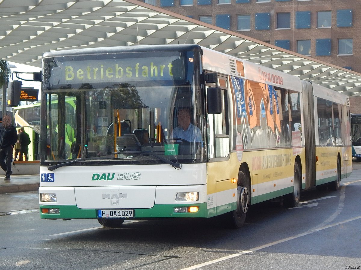 MAN Niederflurbus 2. Generation von Dau Bus aus Deutschland in Hannover am 24.09.2018