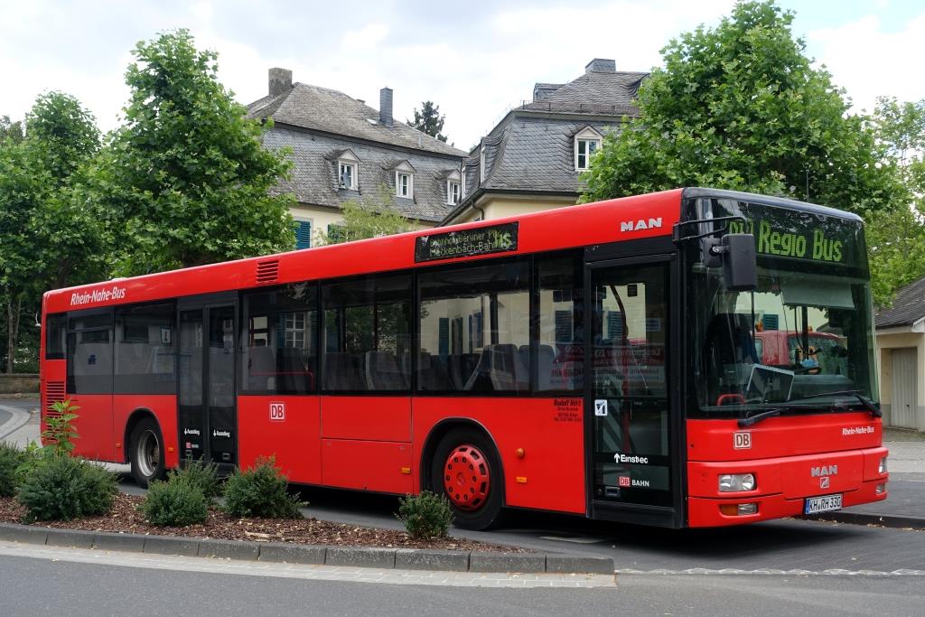 MAN NÜ 263  Rhein-Nahe-Bus - Herz , Kirn Juli 2020