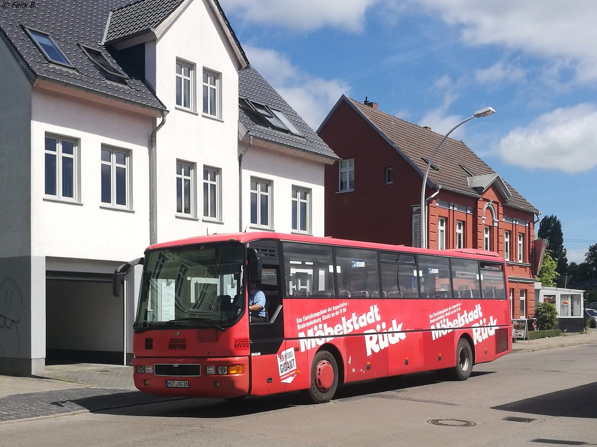 MAN ÜL 313 der MVVG in Neubrandenburg am 21.06.2017