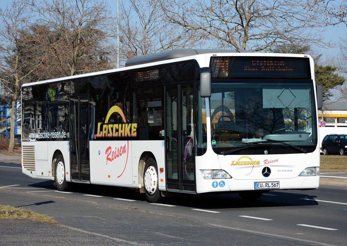 MB Citaro, EU-RL 567 von Laschke-Reisen in Euskirchen - 17.03.2015
