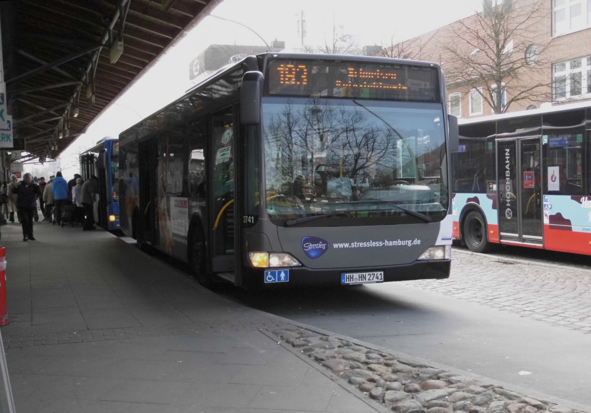 MB Citaro Facelift HHA 2741 auf Linie 183 am Eidelstedter Platz, 10.4.15