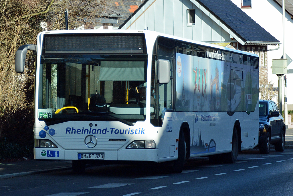 MB O 530 Citaro  Rheinland-Touristik  bei Brühl - 28.01.2014