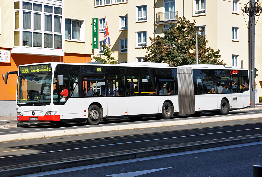 MB O 530 G NG III der SWB in Bonn - 04.09.2013