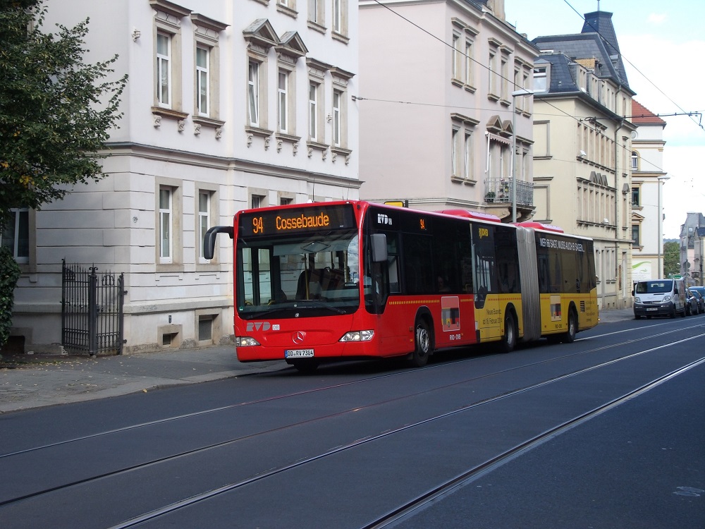 MB O 530 II G - DD RV 7304 - Wagen 7304 - in Dresden, Cotta, Gottfried-Keller-Straße - am 19-September-2015 --> Fotosonderfahrt