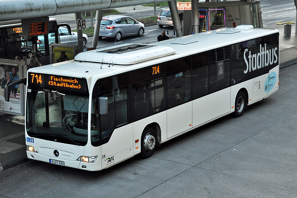 MB O 530 der RVK, K-ZY 336, in Hürth - 13.12.2013