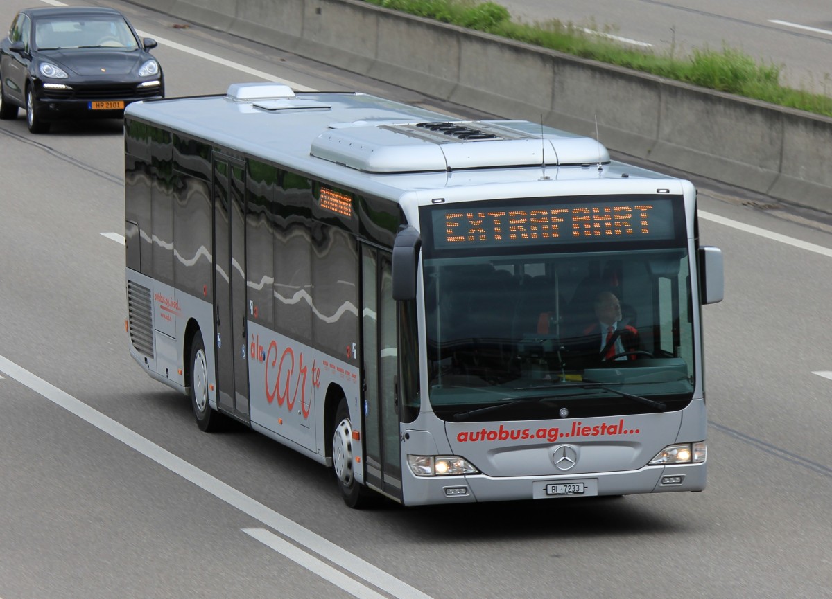 Mercedes Benz Citaro, AlaCarte (Autobus Liestal AG), Pratteln t 2013