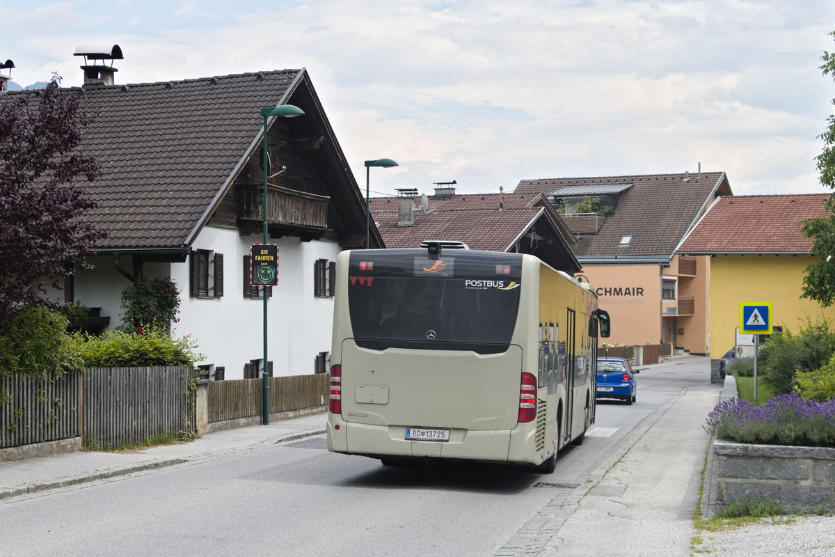 Mercedes-Benz O 530 III (Citaro 2. Generation) von Postbus (BD-13735) als Schienenersatzverkehr Zirl - Telfs in Inzing, Salzstraße. Aufgenommen 25.6.2020.