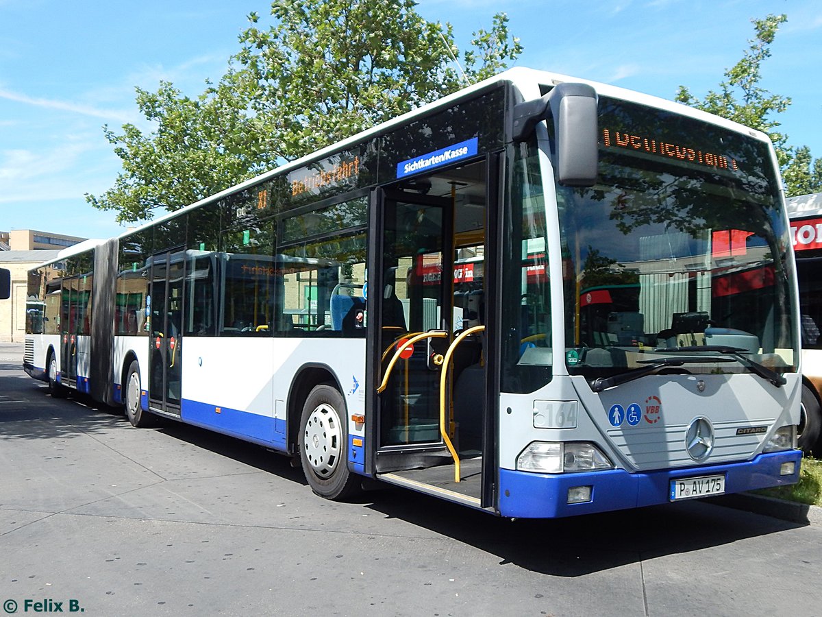 Mercedes Citaro I der Beelitzer Verkehrs- und Servicegesellschaft mbH in Potsdam am 07.06.2016