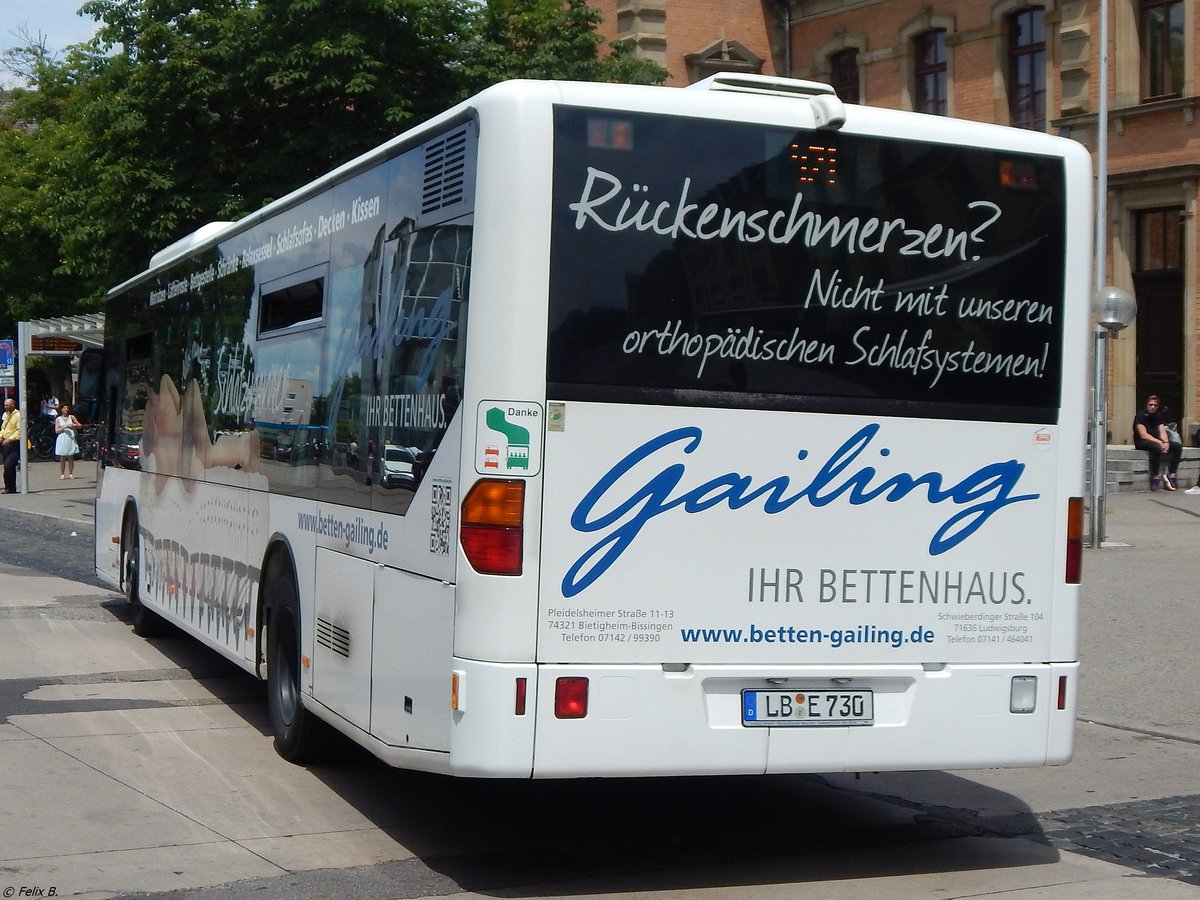 Mercedes Citaro I von LVL Jäger in Ludwigsburg am 21.06.2018