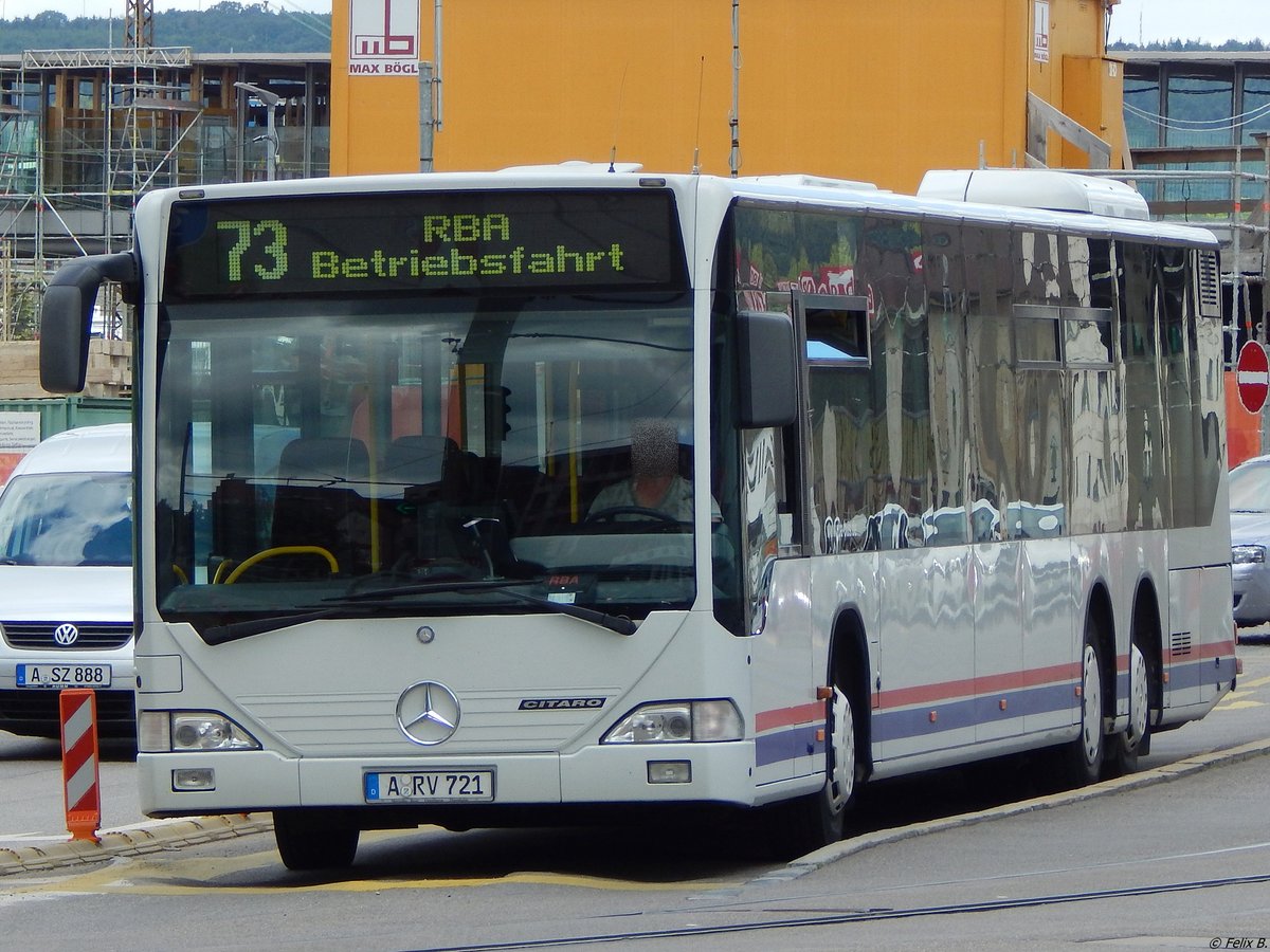 Mercedes Citaro I von Regionalbus Augsburg in Ulm am 19.06.2018