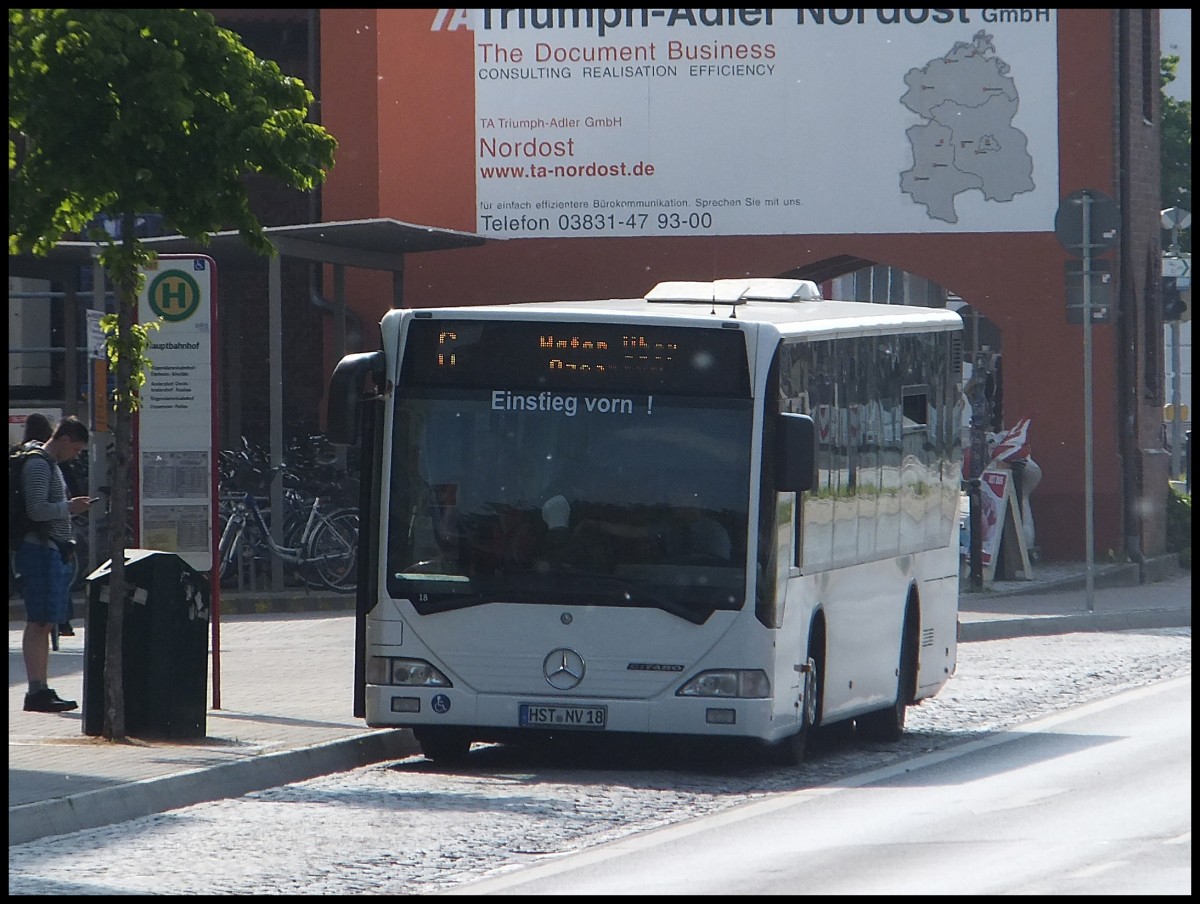 Mercedes Citaro I der Stadtwerke Stralsund in Stralsund am 12.06.2013