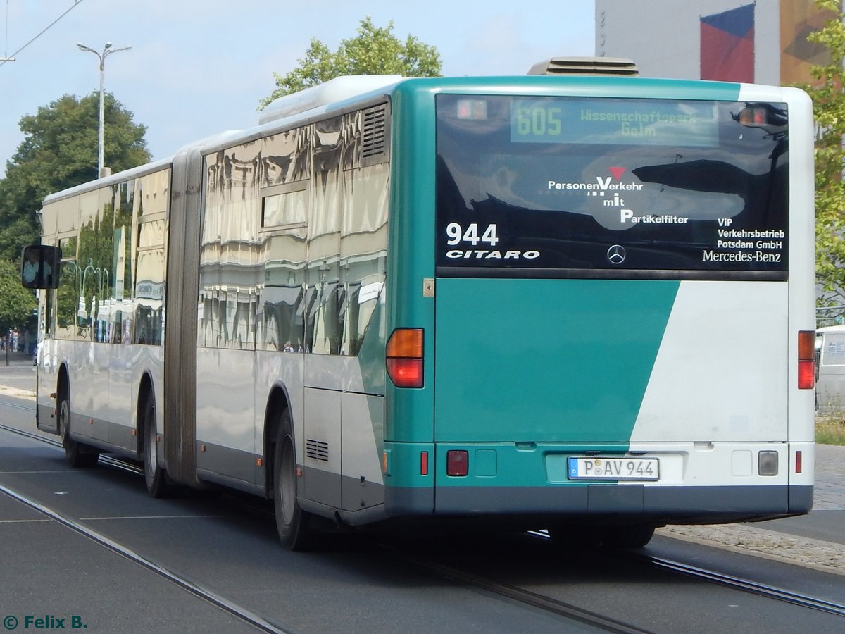 Mercedes Citaro I vom Verkehrsbetrieb Potsdam in Potsdam am 24.08.2015