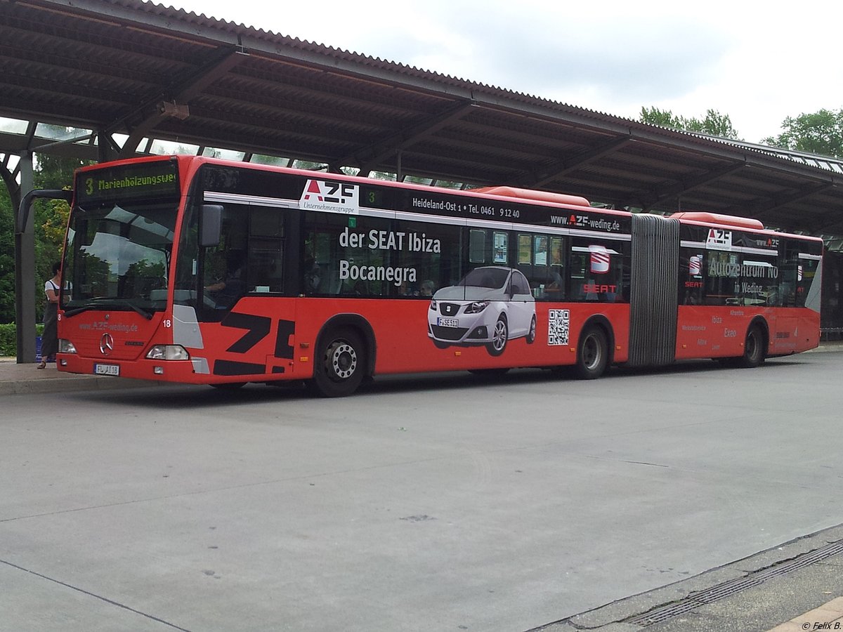 Mercedes Citaro II von Aktivbus Flensburg in Flensburg am 15.07.2014