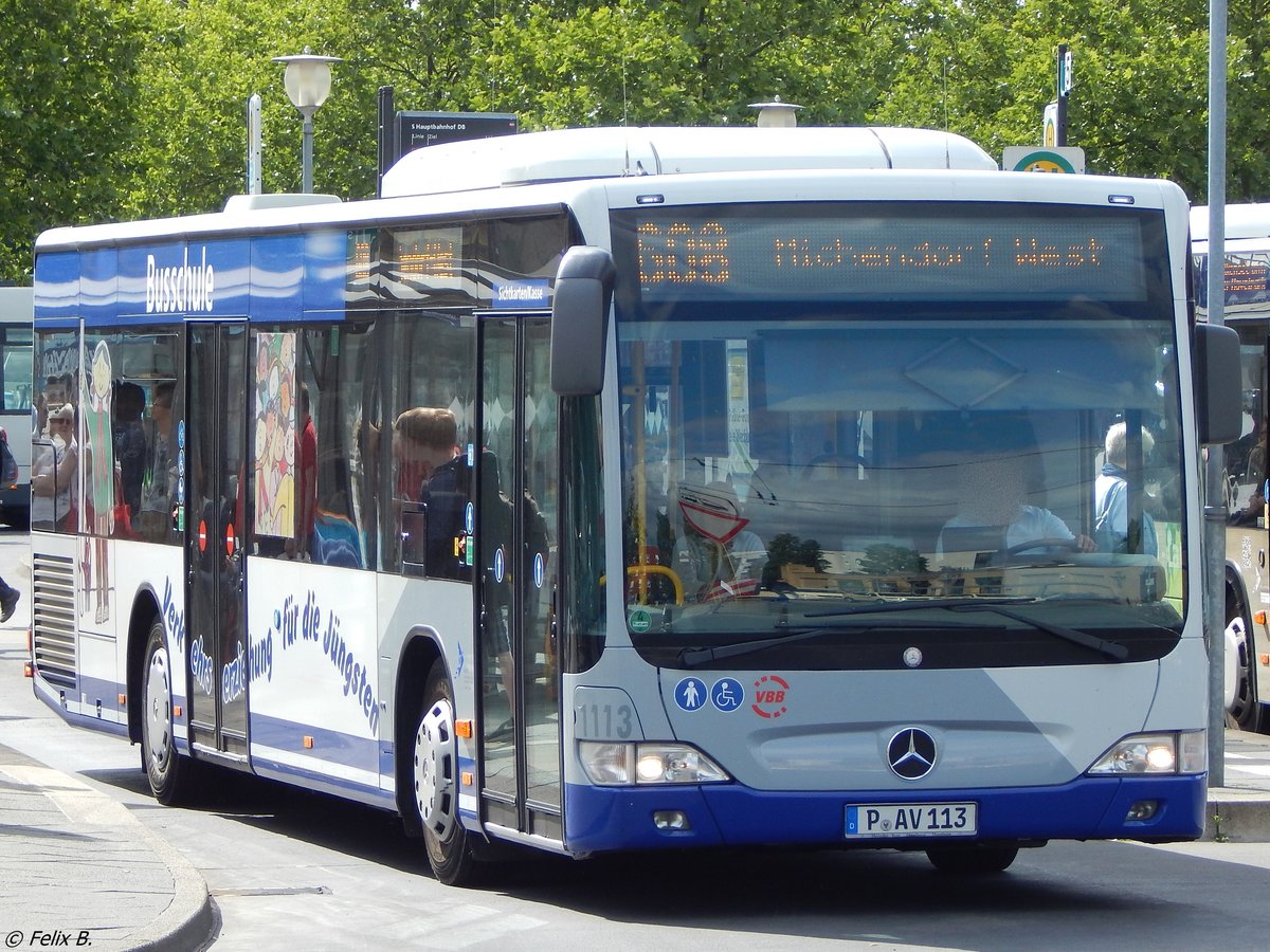 Mercedes Citaro II der Beelitzer Verkehrs- und Servicegesellschaft mbH in Potsdam am 10.06.2016