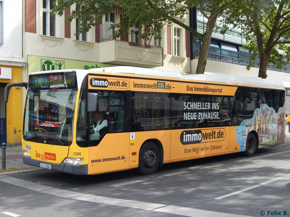 Mercedes Citaro II der BVG in Berlin am 24.08.2015