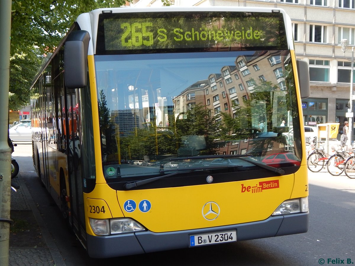 Mercedes Citaro II der BVG in Berlin am 08.06.2014