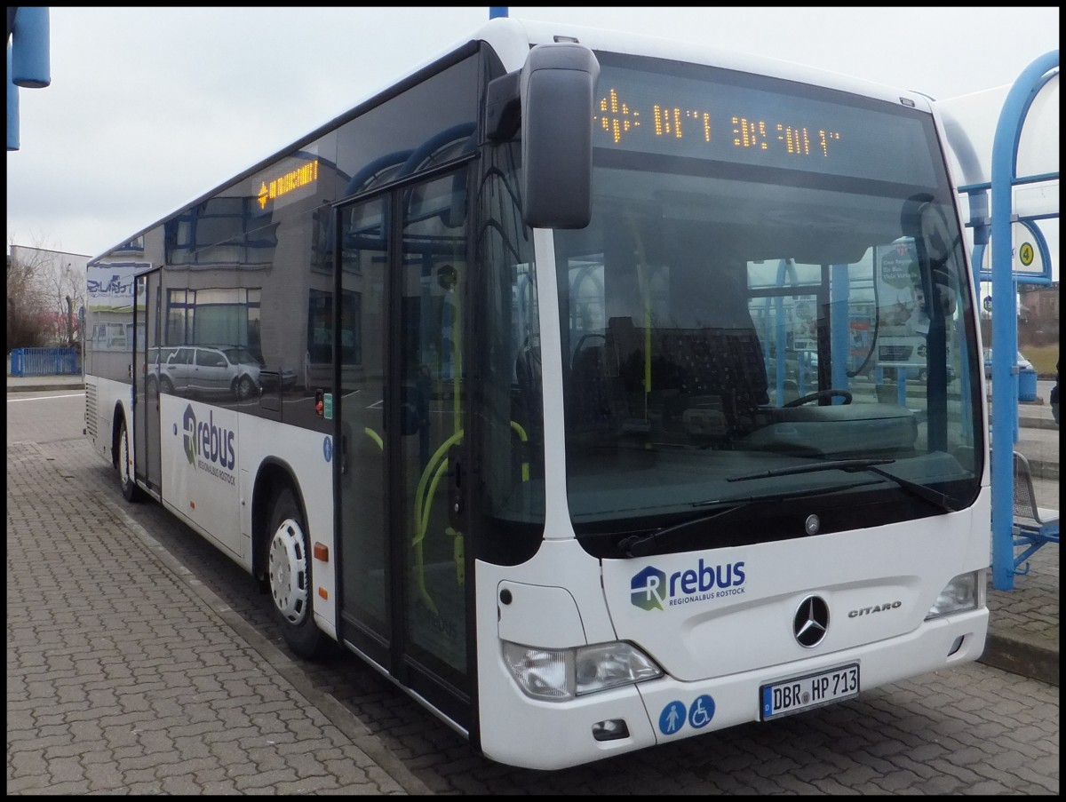Mercedes Citaro II von Regionalbus Rostock in Rostock am 12.02.2014