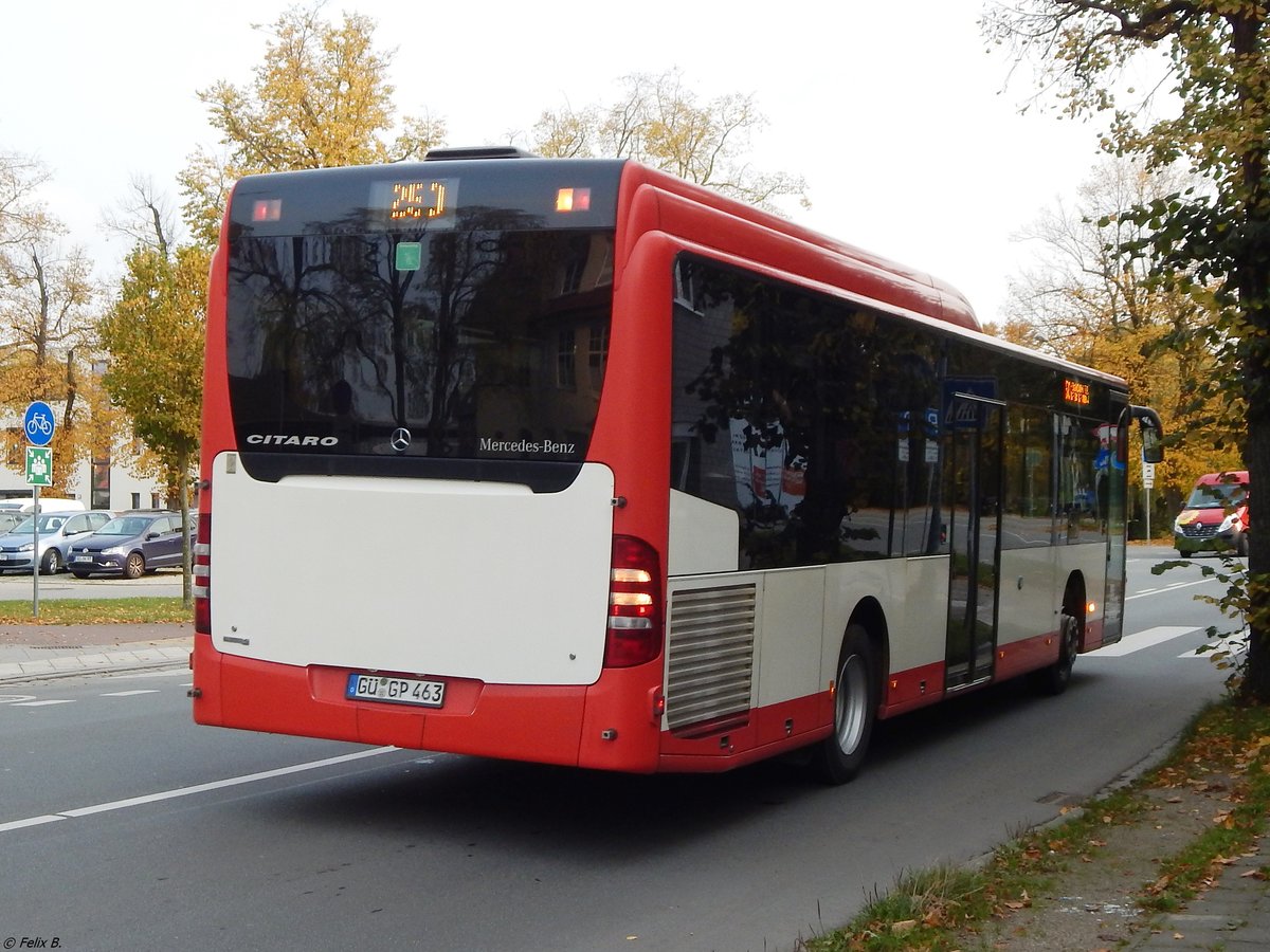 Mercedes Citaro II von Regionalbus Rostock in Güstrow am 18.10.2017