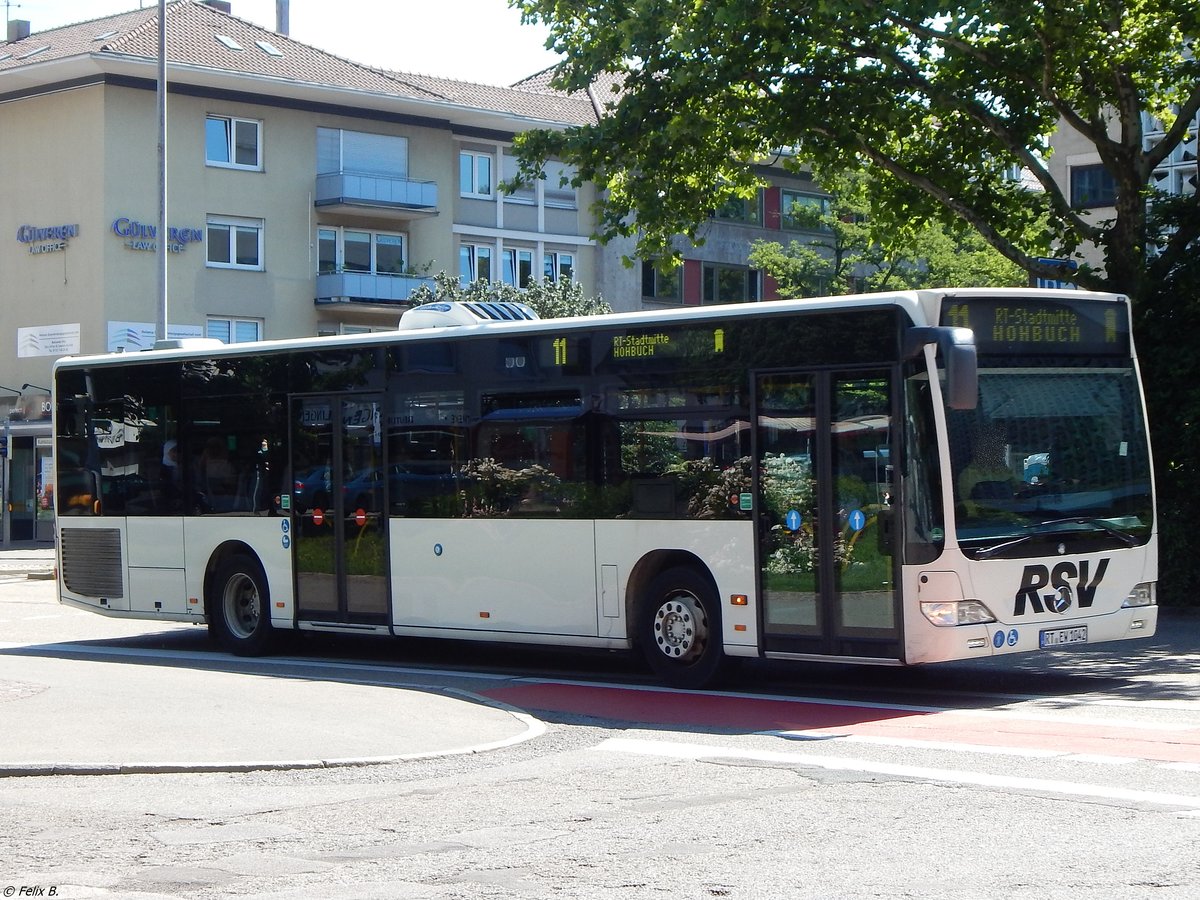 Mercedes Citaro II der Reutlinger Stadtverkehrsgesellschaft in Reutlingen am 20.06.2018