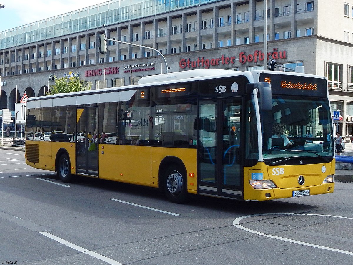 Mercedes Citaro II der SSB in Stuttgart am 19.06.2018