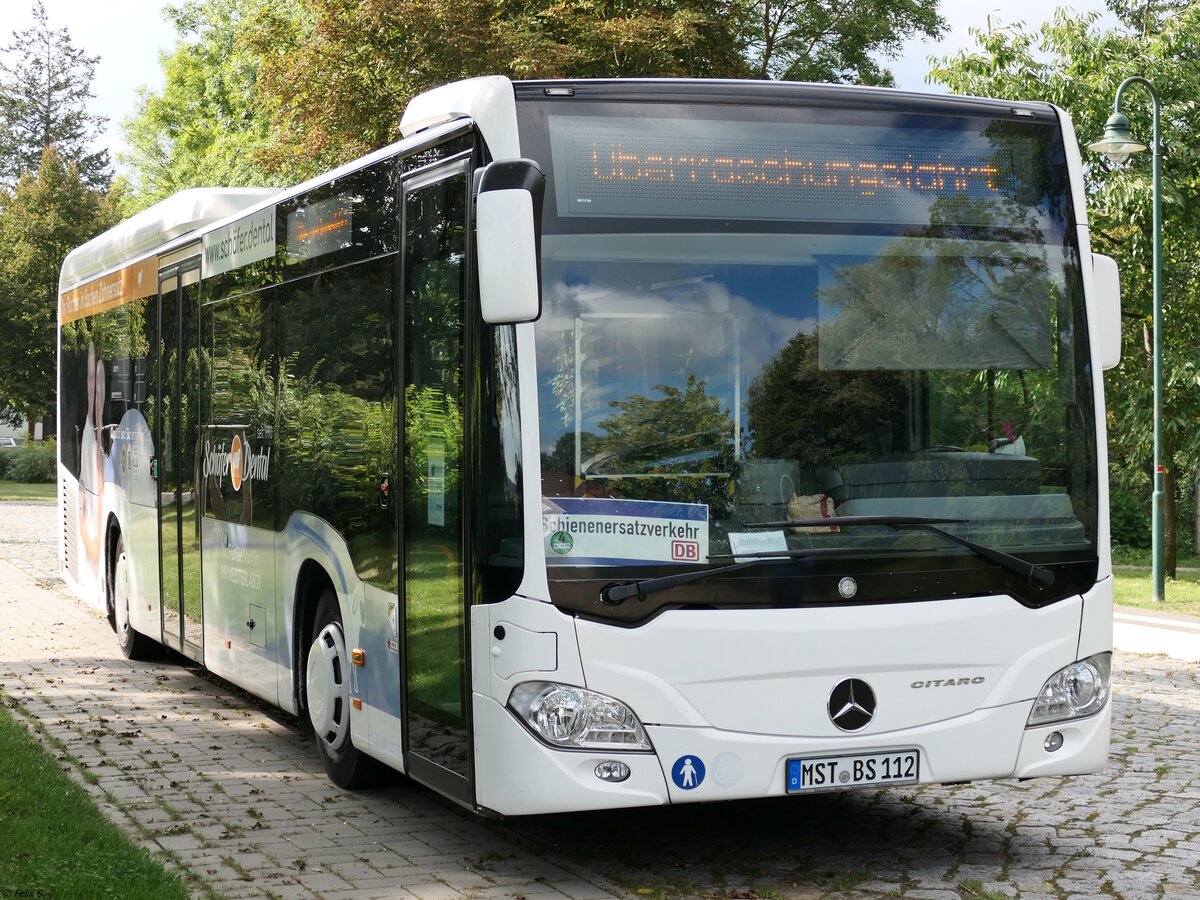 Mercedes Citaro III LE Ü von Becker-Strelitz Reisen aus Deutschland in Mirow am 11.09.2021