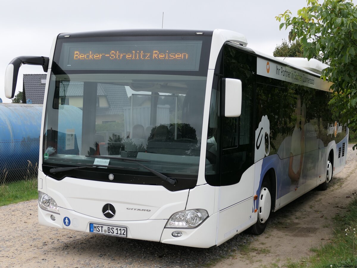 Mercedes Citaro III LE Ü von Becker-Strelitz Reisen aus Deutschland in Grünplan am 11.09.2021