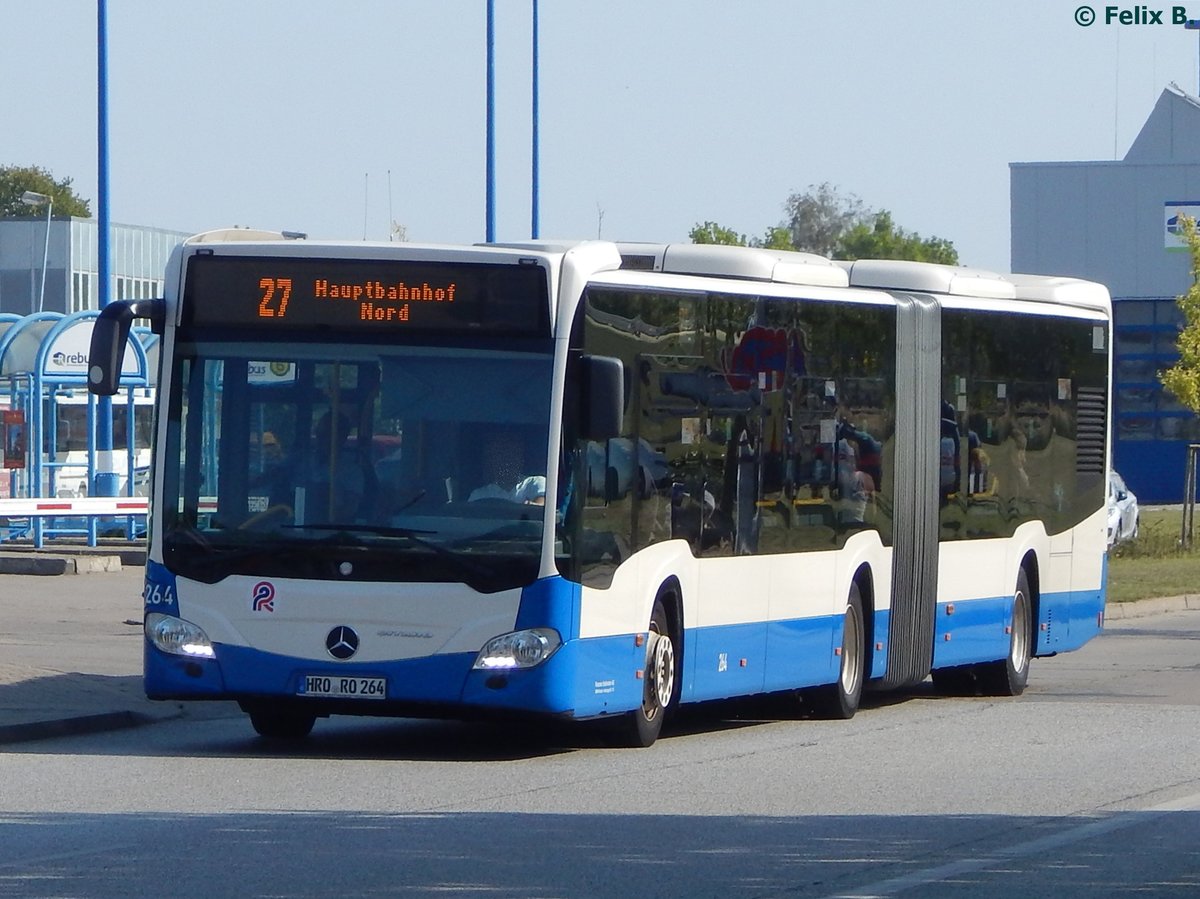 Mercedes Citaro III der Rostocker Straßenbahn AG in Rostock am 14.09.2016