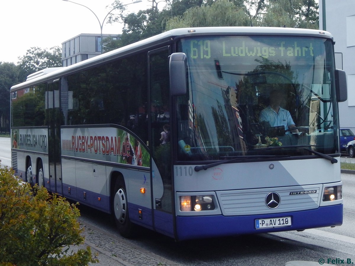 Mercedes Integro von Beelitzer Verkehrs- und Servicegesellschaft mbH in Potsdam am 24.08.2015