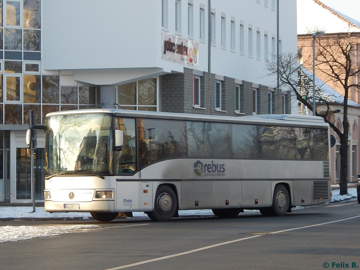 Mercedes Integro von Regionalbus Rostock in Güstrow am 18.01.2017