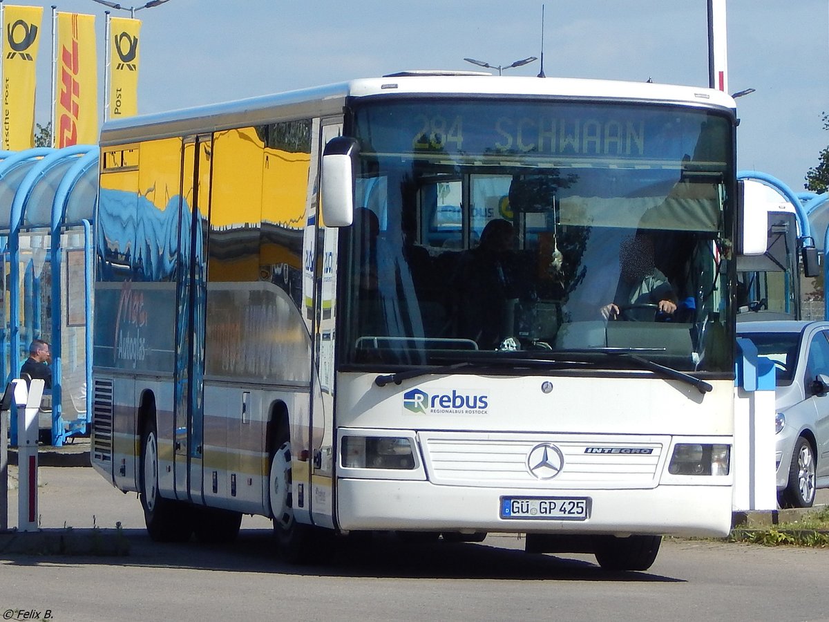 Mercedes Integro von Regionalbus Rostock in Rostock am 27.06.2017