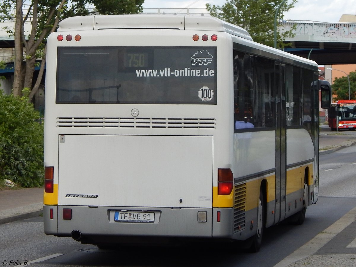 Mercedes Integro der Verkehrsgesellschaft Teltow-Fläming in Potsdam am 10.06.2016