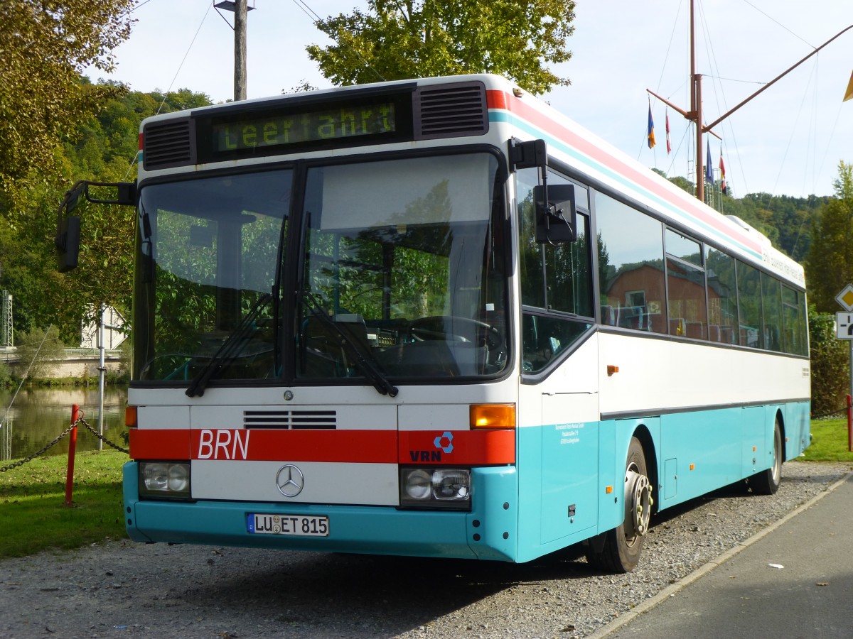 Mercedes O 407  Busverkehr-Rhein-Neckar , Haßmersheim 28.09.2014