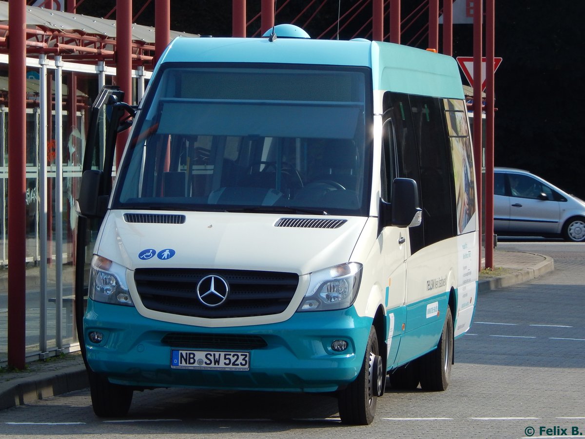 Mercedes Sprinter der Neubrandenburger Verkehrsbetriebe in Neubrandenburg am 11.09.2016