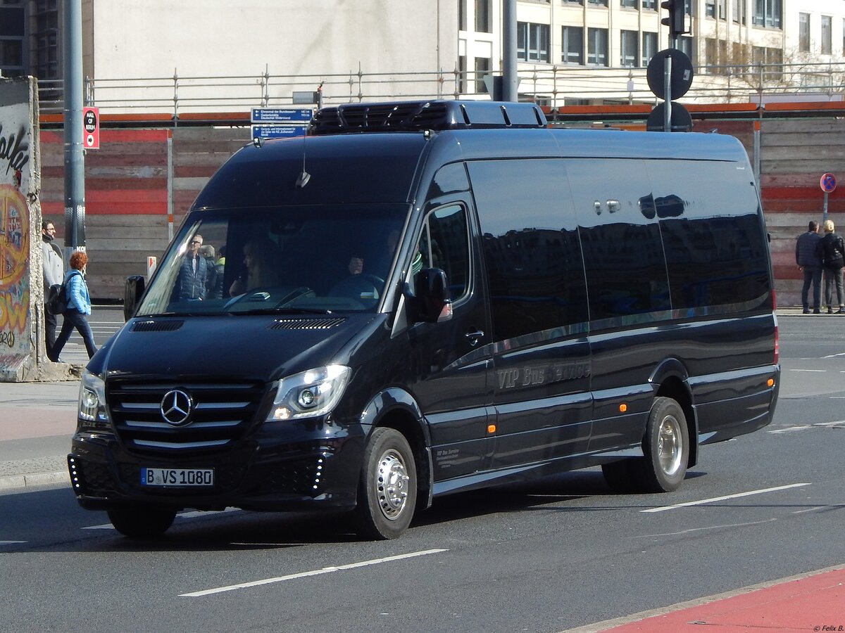 Mercedes Sprinter von Vip Bus Connection aus Deutschland in Berlin am 30.03.2019